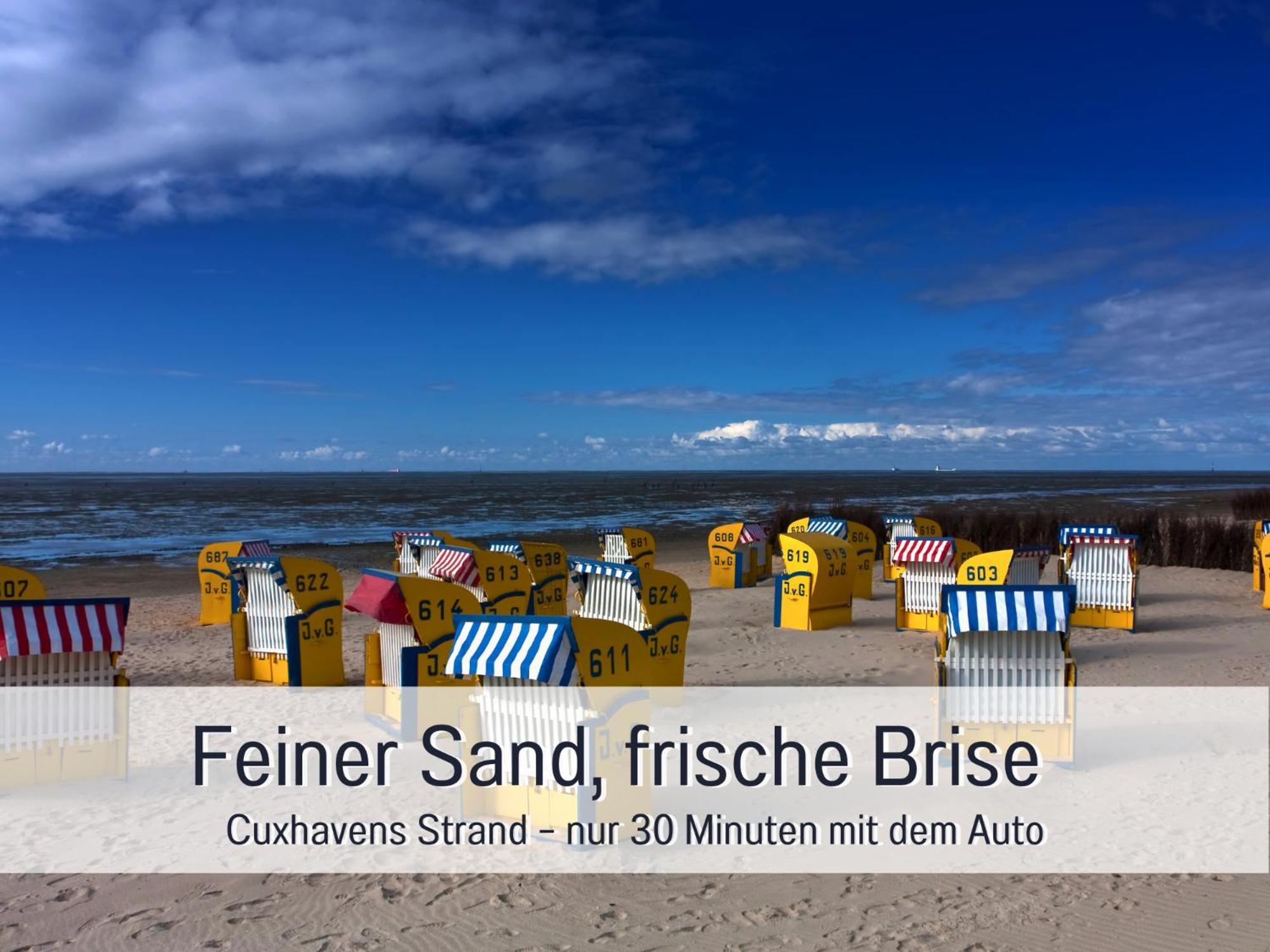 "Bremerhaven-Langen" In Geestland-Langen - Modern Eingerichtete Fewo Mit Garten, Wlan & Parkplatz - Ruhig & Stadtnah מראה חיצוני תמונה